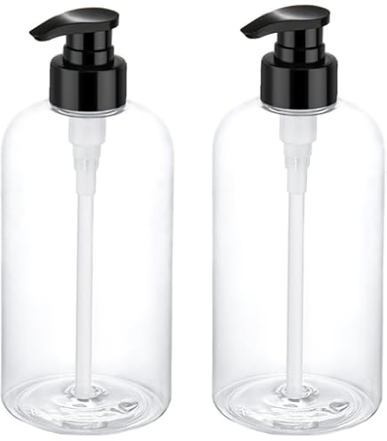 Dispenser Sapone Da 500 Ml Con Pompa A Pressione - Per Bagno E Cucina, A Prova Di Perdite, Colore Bianco