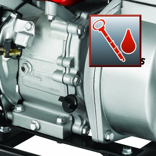 Einhell Benzin Wasserpumpe GE-PW 45 (4,8 kW, max. 23000 l/h, max. Förderhöhe 26 m, inkl. umfangreiches Adapter-Zubehör und Saugkorb) - 3