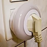 LED Nachtlicht mit Dämmerungssensor Emotionlite Steckdose Nachtlampe Kinder Schützen Steckdose Orientierungslicht Stimmungslicht Multi-Farben (Grün, Blau, Warmweiß) Auswechselbar Helligkeitssensor 0.6W Max. 3680W 16A (2 Stück) - 6