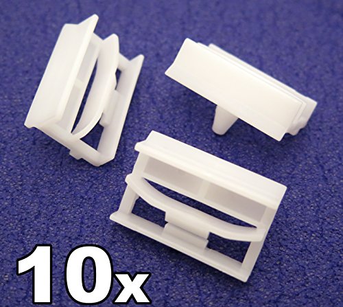 10x 3-Series Sideskirt Plastic Clips- Plastic Bracket for Sill Moulding Trim (51717066223)