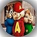 Produktbild Fondant Tortenaufleger Tortenbild Geburtstag Alvin und die Chipmunks T1