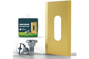 GENERISCH 30Stück Mähroboter Ersatzmesser, Langloch Klingen Kompatibel Mit Husqvarna/Automower/Gardena, Ersatzklingen Für Roboter Rasenmäher,Universell Roboter Rasenmäher Klingen,Roboter Rasenmäher Messer (Far