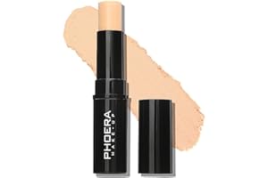 ANGLICOLOR PHOERA Concealer Stick Highlighter Pen Contour Stick, Concealer Full Coverage, Waterproof Concealer Creamy Stick Contour Makeup for Eyes and Dark Circles (201 Porcelain)