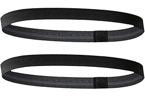 UENXRXE 2 Stück Stirnband Herren,Haarband Herren,Haarband Sport Kinder,Haarband Kinder Jungs Fussball Haarband Jungs,Elastisches Haarband rutschfeste Stirnbänder Damen Dünn