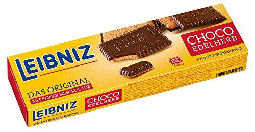 Preisvergleich Produktbild 12x Leibniz Bahlsen - Choco Edelherb - 125g