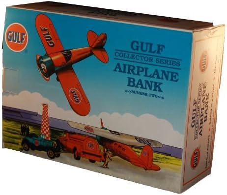Gulf Collector Series Airplane Bank Number Two Diecast Metal Limited Edition 1929 Travel Air Model R Monoplane