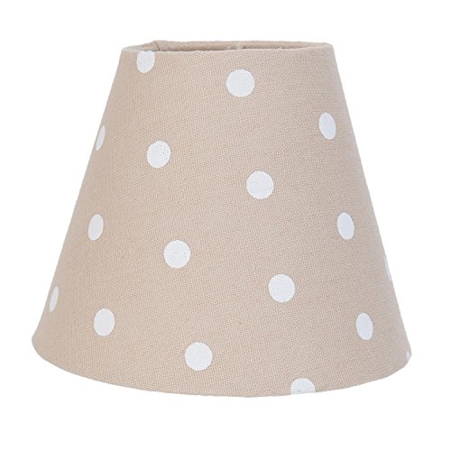 Clayre & Eef 6LAK0332 Lampenschirm Punkte ca. Ø 15 cm