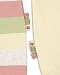 The Essential One - 2 Pack Unisex Baby Sleepsuits - Pastel Star Stripe - 6-9 Months - ESS155