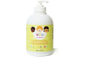 AfroRicci AfroRicci Kids Gel Siero Attiva Ricci 250 Ml, Styler per Ricci, Gel Leggero, Lucidante Senza Effetto Bagnato, Elimina L'effetto Crespo, Made in Italy