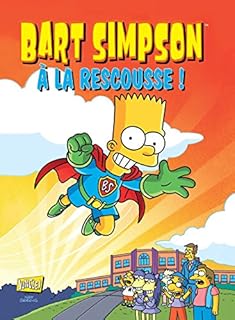jaquette livre Bart Simpson T12 - A la rescousse