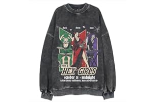 Bellelement Retro The Hex Girls Inspired Sweatshirt Goth Rock Music Shirt