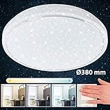 deckenlampe sternenhimmel farbwechsel Abmessungen: 38 x 8.3 cm (Durchmesser x Höhe)