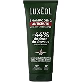 LUXÉOL - Shampooing Antichute - Volume & Brillance - Diminue La Chute De Cheveux - Soin Cheveux Enrichi En Extrait De Kératin