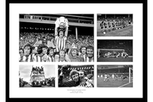 Home of Legends Sunderland AFC Memorabila - 1973 FA Cup Final Framed Photo Montage