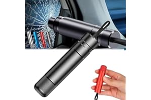 BAOPINLADY Safe Hammer Glass Breaker, Safehammer - Safe Hammer Glass Breaker,Car Window Breaker, Glass Breaker And Seatbelt Cutter, Safehammer Car, Suitable for Rescue, Disaster, Escape, Lifesaving