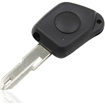 Coque Plip Clé Pour Peugeot Un Bouton 106 205 206 306 405 406 + 1 Switch + Pile - 5
