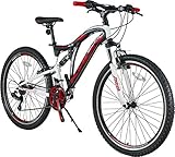 ✔ PRODUKTQUALITÄT: KRON ist spezialisiert auf die Fertigung von hochwertigen Fahrrädern, die täglicher als auch besonderer Belastung gewachsen sind. Deshalb werden ausschließlich qualitativ hochwertige Komponenten verbaut, die in die Sicherheit und Langlebigkeit des Mountainbikes einzahlen