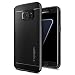 Produktbild Samsung Galaxy S7 Edge Hülle, Spigen® [Neo Hybrid] Dual-Layer Schutzrahmen [Perlschwarz] TPU Schale + PC Farbenrahmen / 2-teilige Premium Handyhülle / Schutzhülle für Samsung S7 Edge Case, Samsung S7 Edge Cover - Black Pearl (556CS21154)