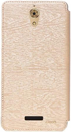 Coolpad Mega 2.5D Flip Case, Original Ziaon(TM) Super Series Flip Stand Case Cover for Coolpad Mega 2.5D - Champagne Gold