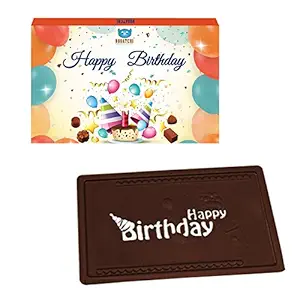BOGATCHI Birthday Chocolates Gift for BOY, Greetings, Dark Chocolates, Love Chocolates, Premium Chocolates, 70 g