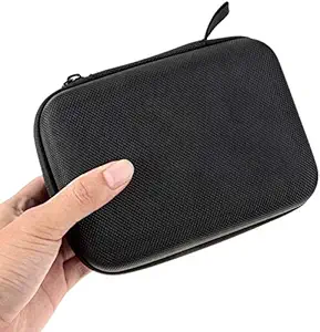 Yantralay Carrying Case for Accessories Compatible with Go Pro Hero 9/8/7/6/5, SJCAM, EKEN & All Other Action Cameras (Small)