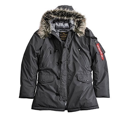 Alpha Industries Jacke N3B VF Reflective, Farbe:black, Gre:3 xl
