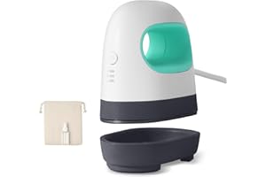 BOSADA Mini Heat Press,4.17"x2.44" Portable Heat Press Machine for T-Shirt, Shoes, Hats, Bags and Some HTV Vinyl Projects(Green)