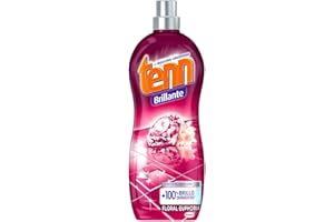 Tenn Brillante Floral Euphoria - Limpiador para suelos de mármol o baldosas. Efecto reparación y brillo 100% duradero en superficies dañadas - Secado rápido y baja espuma 1,25 Litros