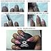 Odstore 600pc Oval Stiletto Pointy Full False Nail Tips Almond Shape Acrylic Gel Claw#3-019#Clear