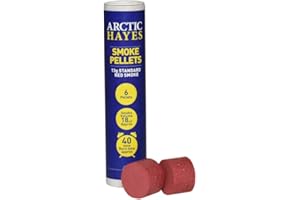 Arctic Hayes PH001C Red Smoke 6-Piece Pellet Tube