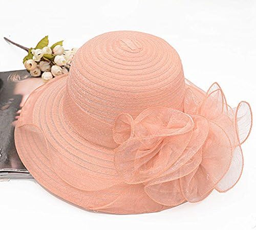 Fandear Visor female new spring and summer sun hat Beach Tour Tai Mo widebrimmed straw hat can fold Bow Ties are cool, Cap