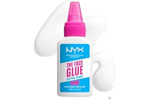 NYX Professional Makeup Prebase de Maquillaje, Primer Fijador Hidratante, Larga Duración 24H, Para Todo Tipo de Pieles, The Face Glue, 35ml