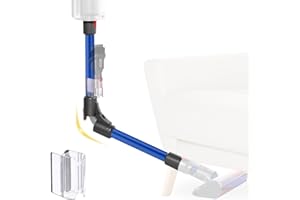 WYWY.WIDE Tubo telescopico pieghevole compatibile con Dyson V7 V8 V10 V11 V15 aspirapolvere senza fili, tubo in alluminio a sgancio rapido migliorato per la pulizia sotto il letto, tavolo da divano (blu)