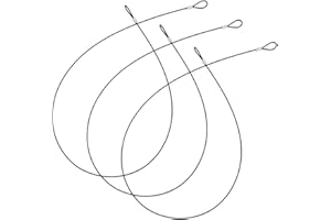 OMOTOOL Sevrwell, cordino in acciaio inox da 89 cm, per GoPro Hero Max/9/8/7/6/5/4/3+/3 (3 pezzi), SJ4000, Xiaomi Yi 4K, DJI OSMO Action Camere, nero