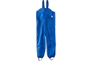 Muddy Puddles Unisex Kid's Recycled Originals Waterproof Dungarees, Blue, 2-3 Years