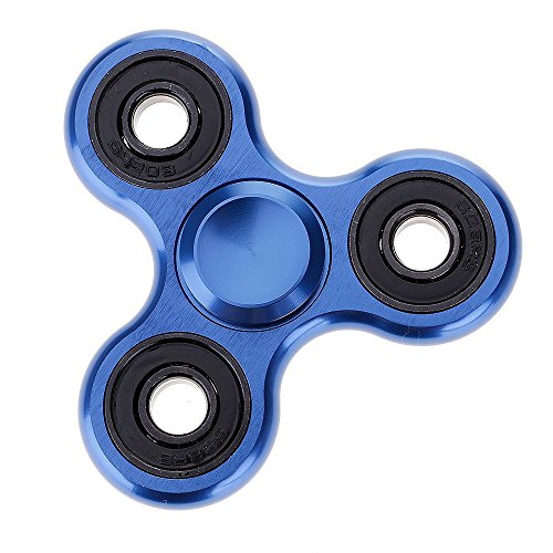 Fidget Spinner EDC Hand Spinner Focus Fingertip Spinner Fidget Toys Metal High Speed Relieving ADHD, OCD , Anxiety, Stress and Boredom Blue Fidget Spinner EDC Hand Spinner Focus Fingertip Spinner Fidget Toys Metal High Speed Relieving ADHD, OCD , Anxiety, Stress and Boredom Blue