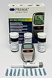 Prima Home Test 3 in 1 Cholesterol,Triglycerides,Glucose Complete Self Testing Kit