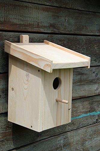 Dekorativer Nistkasten(NB7) zum selbst bauen-Bausatz-sauberste Verarbeitung- Garten Deko von Holz und Gartentrends-Vogelhaus-Vogelhäuschen-sauberste Verarbeitung-Vogelhaus Garten Deko - 3
