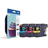 Brother Ink Cartridge for Lc123 - Cyan/Magenta/Yellow, cyan, magenta, yellow, ad inchiostro