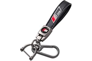 Amgrows Llavero de coche,reemplazo de llavero de coche de cuero,llavero de coche compatible con todas las marcas enumeradas