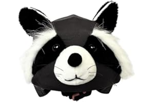 COOLCASC Funda para Casco Animales - Compatible con Casco de Bici, Esquí y Skate - Niños y Adultos - Talla Única - Diseño Divertido