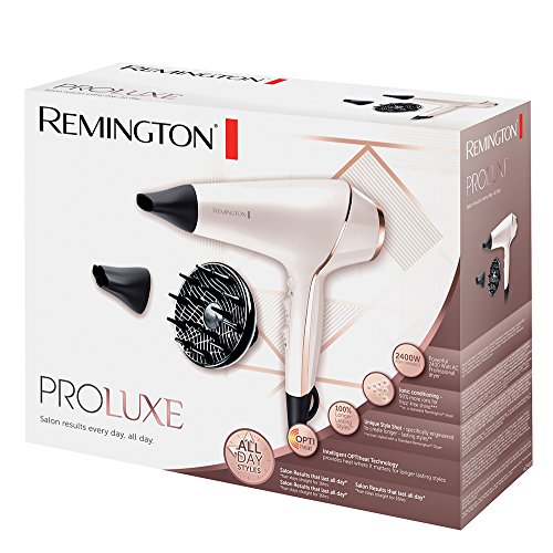 Remington AC9140 PROluxe Ionen-Haartrockner mit AC-Motor, OPTIheat-Technologie, 2400 Watt - 2