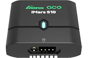 Gens ace Cargador LiPo 10W 0,8A Imars S10 2S–3S 7,4V/11,1V con USB-C, para Baterías Airsoft y Réplicas AEG
