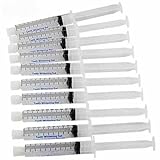 Teeth Whitening Gel 10 Syringes, 4-9 Shades Whiter with...