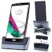Produktbild LG V10 Ladegerät - Akku Ladestation, Atump USB 3.0 Desktop Aufladung Docking Station Cradle Pad - Unterstützung Aufladen Ersatz Akku für LG V10 Handy Handy Ladegerät Dock