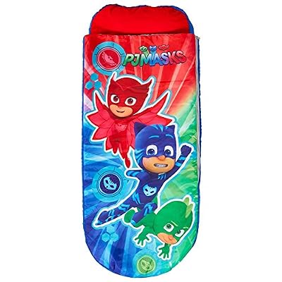 PJ Masks 406PJM Lit d’Appoint Gonflable pour Enfants avec Couette Intégrée Inflatable, Polyester, Multicolore, 150 x 62 x 20 cm