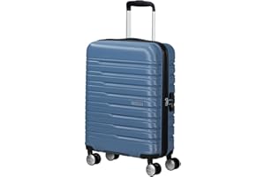 American Tourister Flashline - Spinner S, Equipaje de Mano, 55 cm, 34 L, Azul (Coronet Blue)
