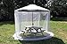 Garden Umbrella Parasol Table Screen Net Cover from Insects Wasps Flies Daddy Long Legs Spiders Mosquitoes - Suitable for 2.7m Parasol