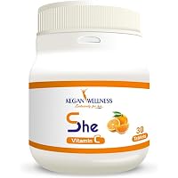 Kegan Wellness SHE-Vitamin C Supplements (30 Tablets) The Immunity Booster and AntiOxidant
