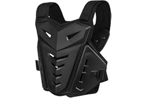 Baymate Motorradweste Schutzausrüstung Brustpanzer Motocross WesteSkifahren Rennsport Westen Reiten Skateboarding